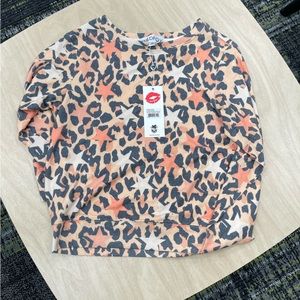 Wildfox Long Sleeve Knit-Stars and Spots-XS